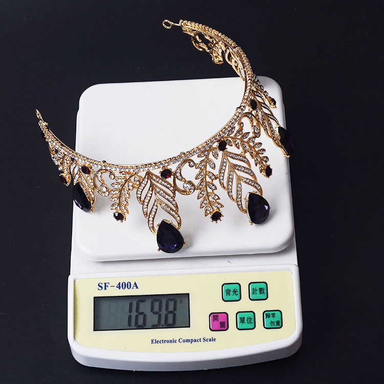 (พร้อมส่ง) เทียร่า 129 สีเขียว มงกุฎนางงาม มงกุฎเจ้าหญิง งานสวย ปราณีต QCเพชรทุกเม็ด สินค้าพร้อมส่งจากไทย