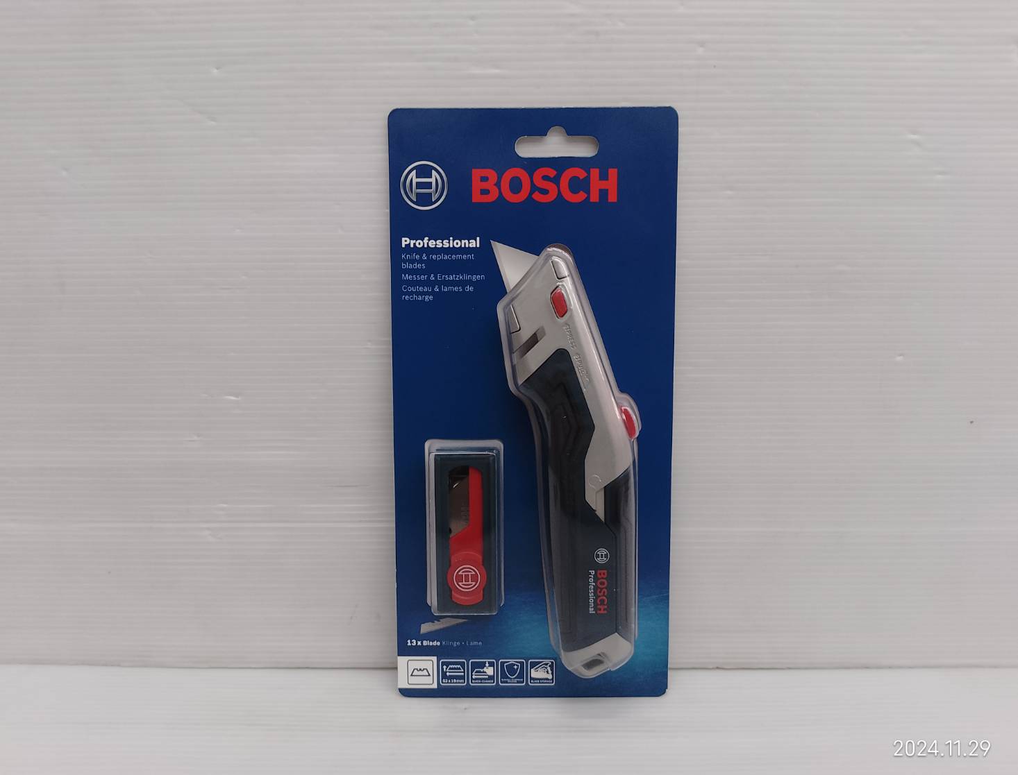 ชุดมีด+ใบ10ชิ้น BOSCH 1600A027M5