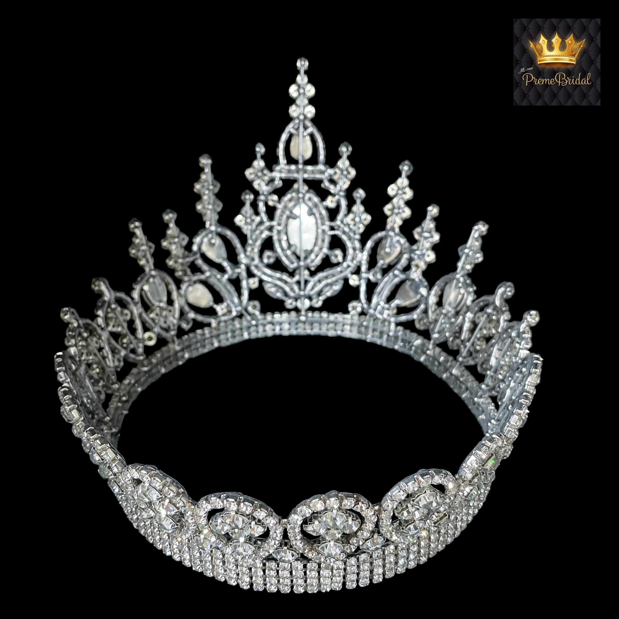 (พร้อมส่งจากไทย) มงกุฏ 106 สีเหลือง มงกุฎนางงาม มงกุฎเพชร มงกุฎประกวด สินค้าพร้อมส่ง ไม่ต้องรอนาน งานพรีเมี่ยม