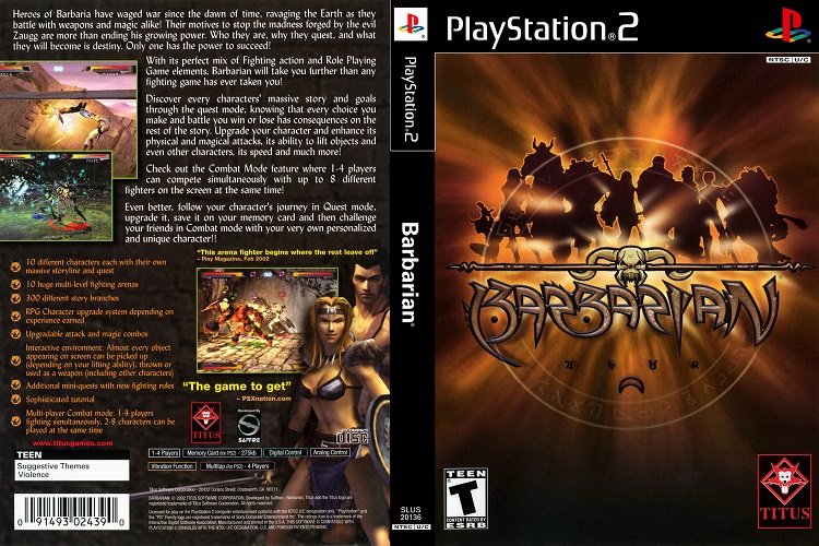 BARBARIAN [US : CD 1 Disc]