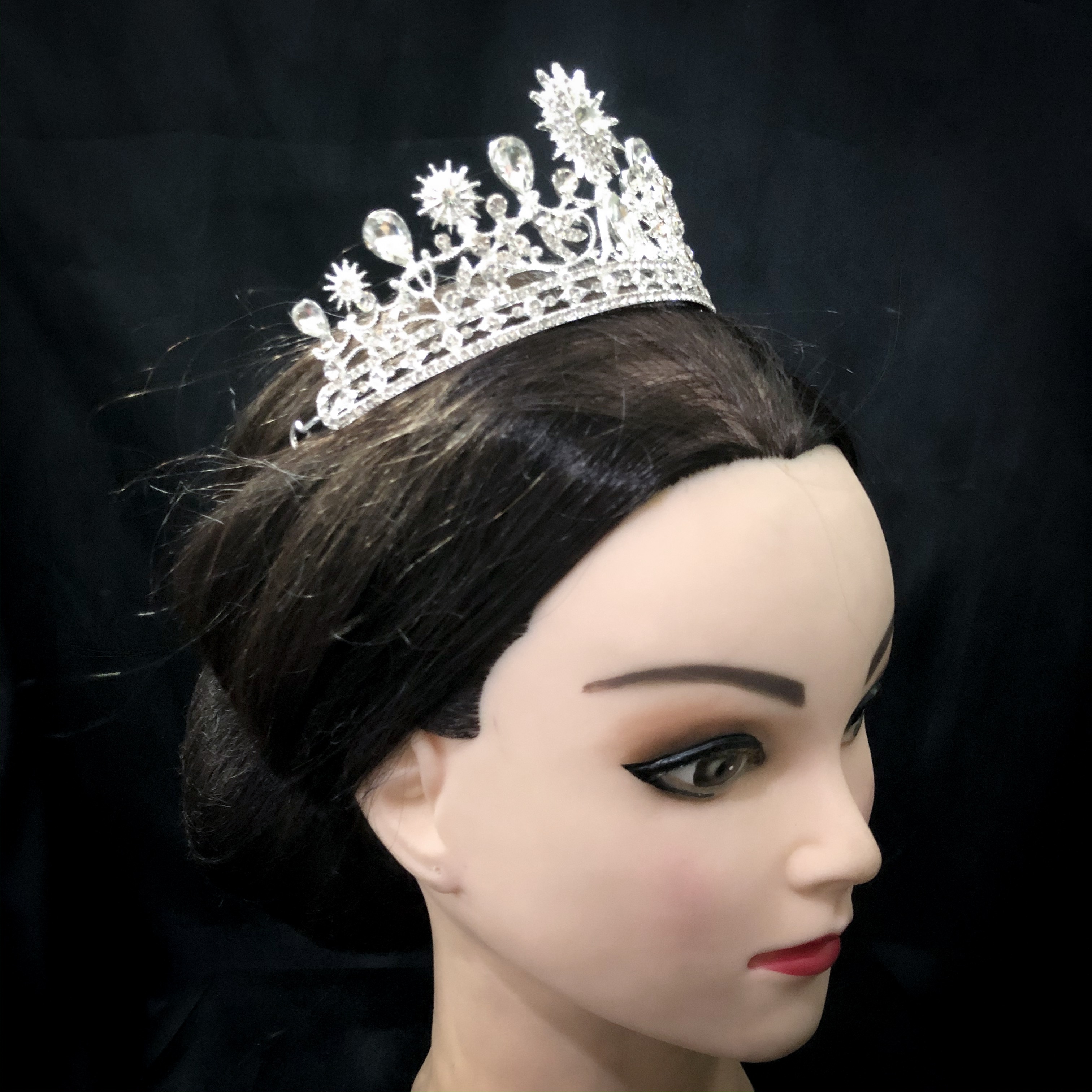 (พร้อมส่ง) เทียร่า 069 สีเงิน