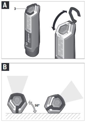 ไฟฉายไร้สาย GLi120-Li BOSCH SOLO