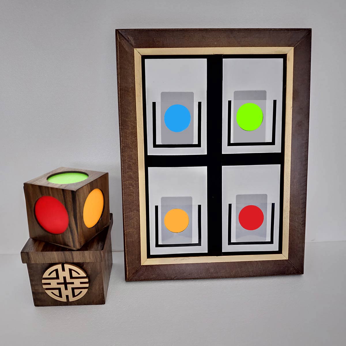 Wooden Mind Board (Color Model)