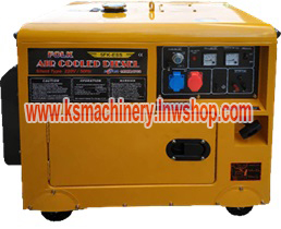 เครื่องปั่นไฟ ดีเซล FOLK (โฟล์ค) รุ่น 7FK-ESS3 (รุ่นเก็บเสียง)