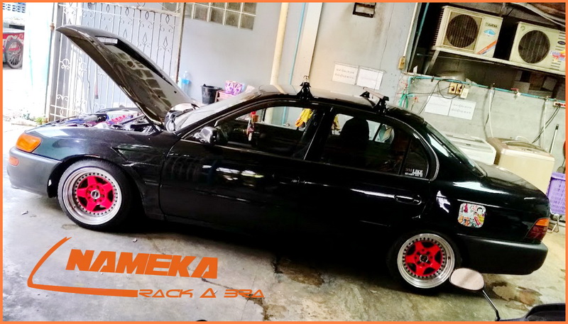 roof rack NC-01 ชุดขาจับแร็คหลังคาพร้อมคานขวาง สำหรับรถยนต์ทุกรุ่น