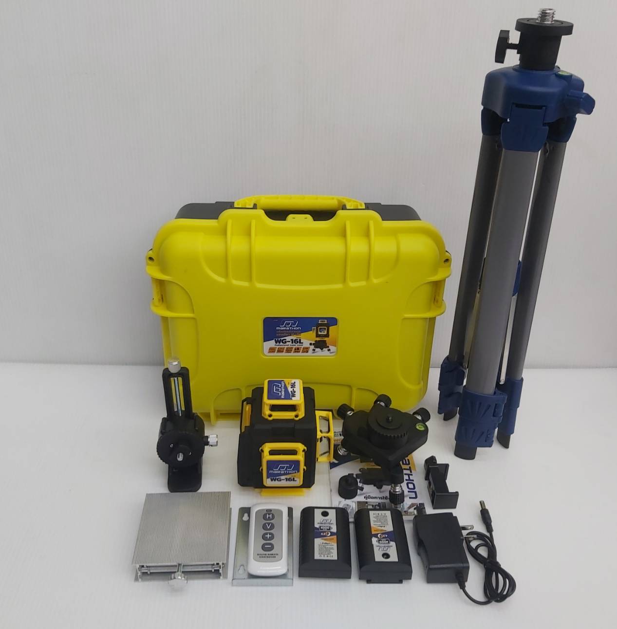 MARATHON WG-16L เครื่องวัดระดับเลเซอร์ แสงสีเขียว 16 เส้น (รวมขาตั้ง)