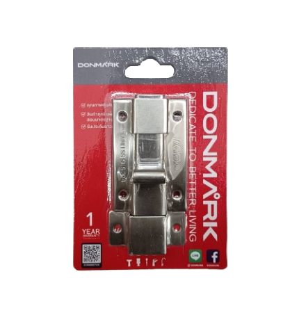 DONMARK กลอนสแตนเลสสำหรับห้องน้ำ ขนาดกลาง รุ่น KCP-006