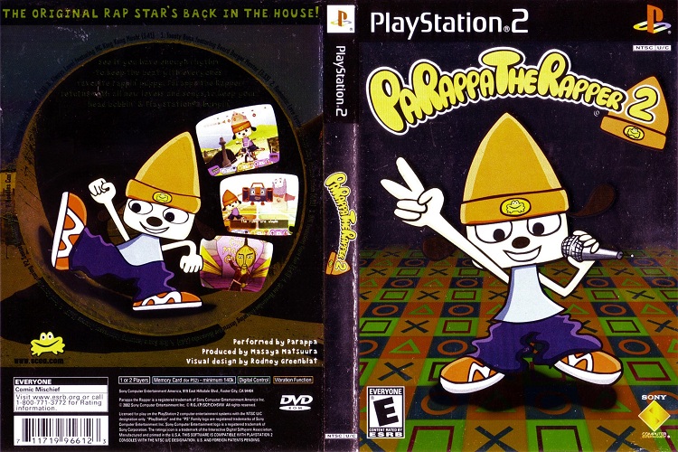 PA RAPPA THE RAPPER 2 [US : DVD5 1 Disc]