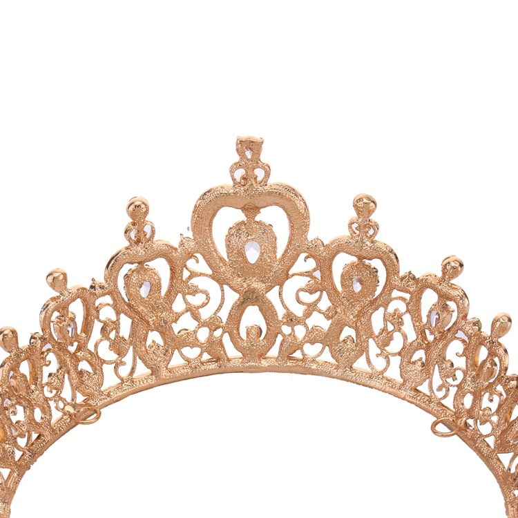 (พร้อมส่ง) มงกุฎ 038 สีทอง