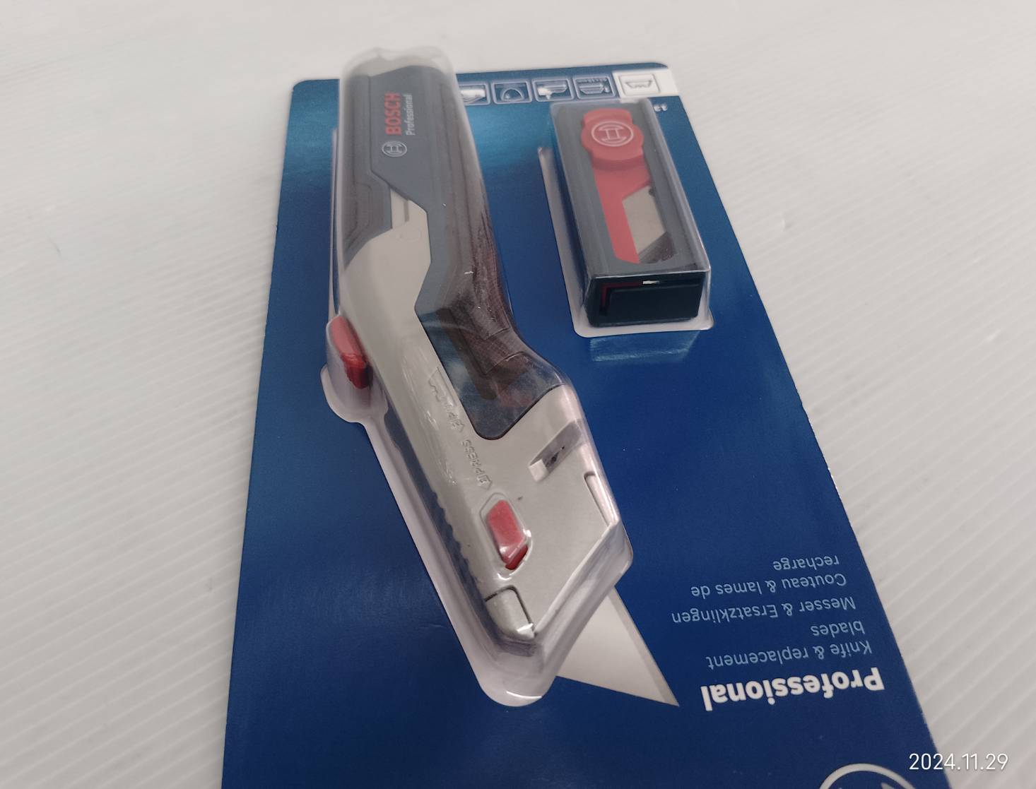 ชุดมีด+ใบ10ชิ้น BOSCH 1600A027M5