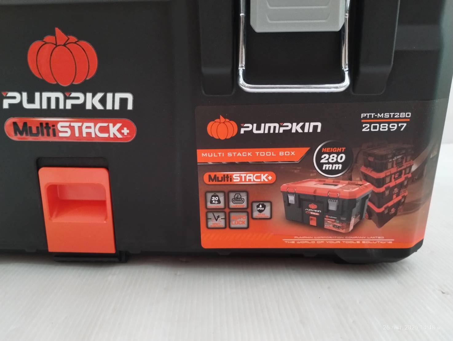 กล่องเครื่องมืออเนกประสงค์ PTT-MST280 PUMPKIN