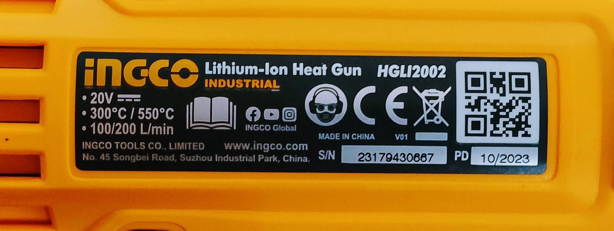 คอมโบ้เป่าลมร้อน+มัลติทูล COSLI230703 INGCO