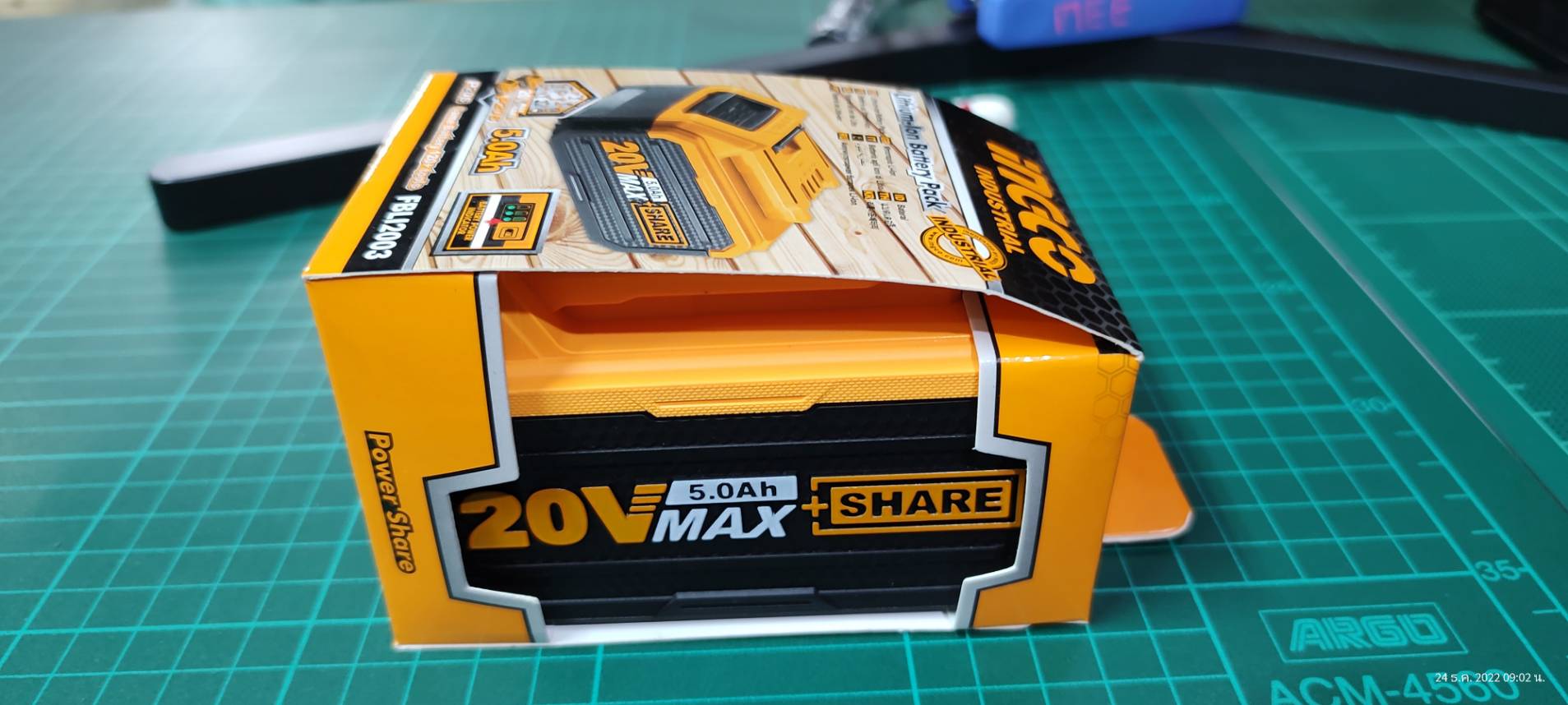 แบตเตอรี่ 20V 5.0Ah FBLI2003 INGCO