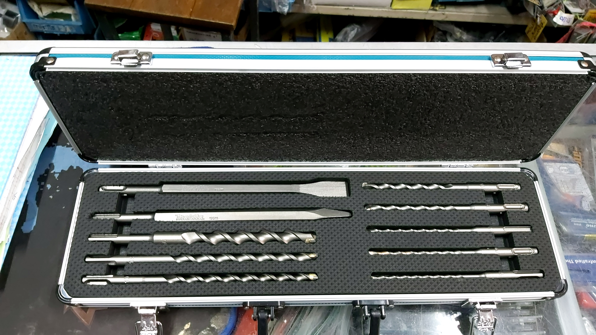 ชุดดอกสว่านโรตารี่10ตัวชุด D-70904 MAKITA