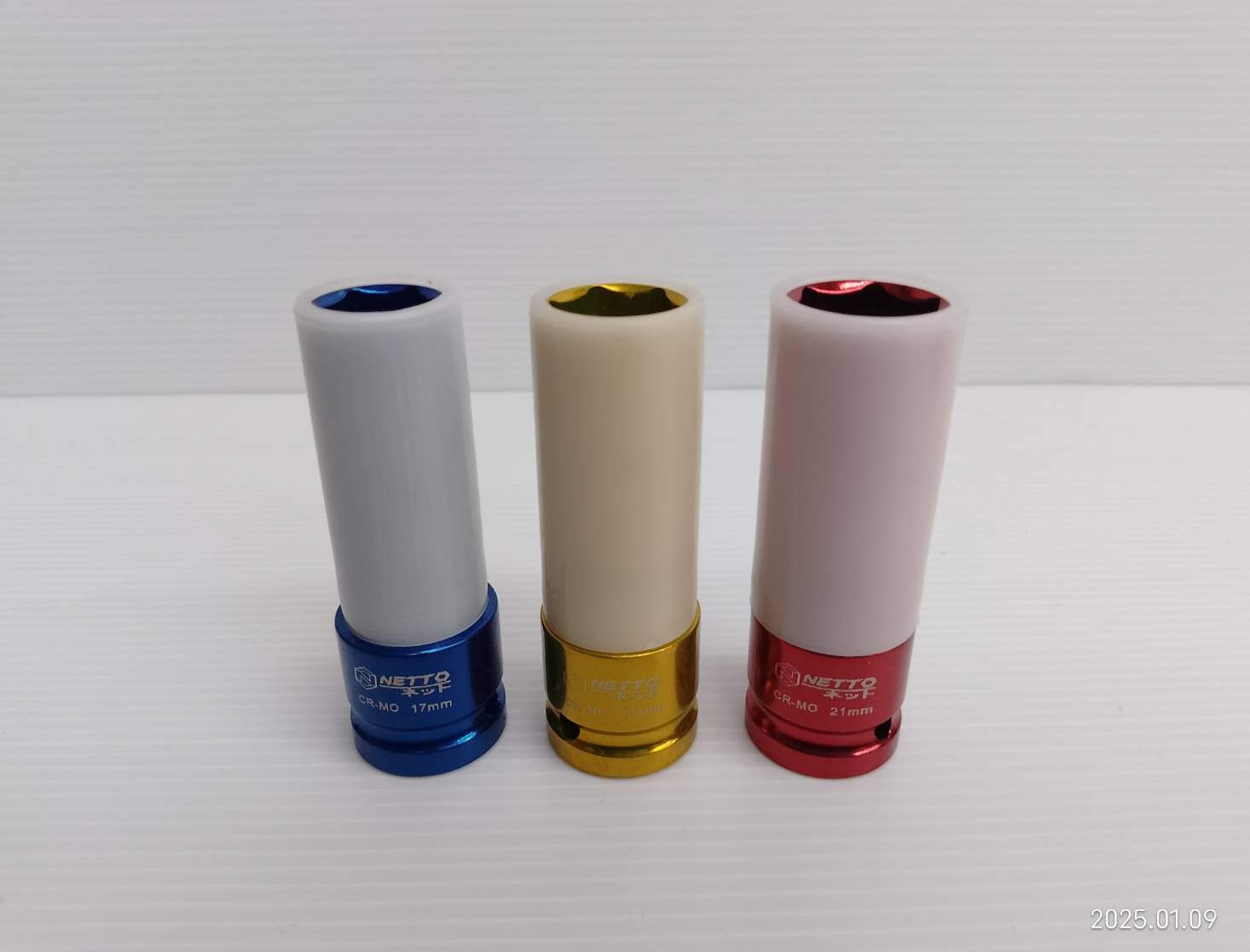 ชุดลูกบล็อกถอดล้อรถยนต์แกน 1/2 X 3 ชิ้น (เบอร์ 17, 19, 21) NETTO 61103