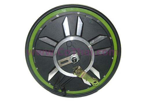 pre ฮับมอเตอร์ 16x3.0 500w 48v ดรัมเบรค BLDC ขอบ12นิ้ว เขียว รถจักรยานยนต์ไฟฟ้า