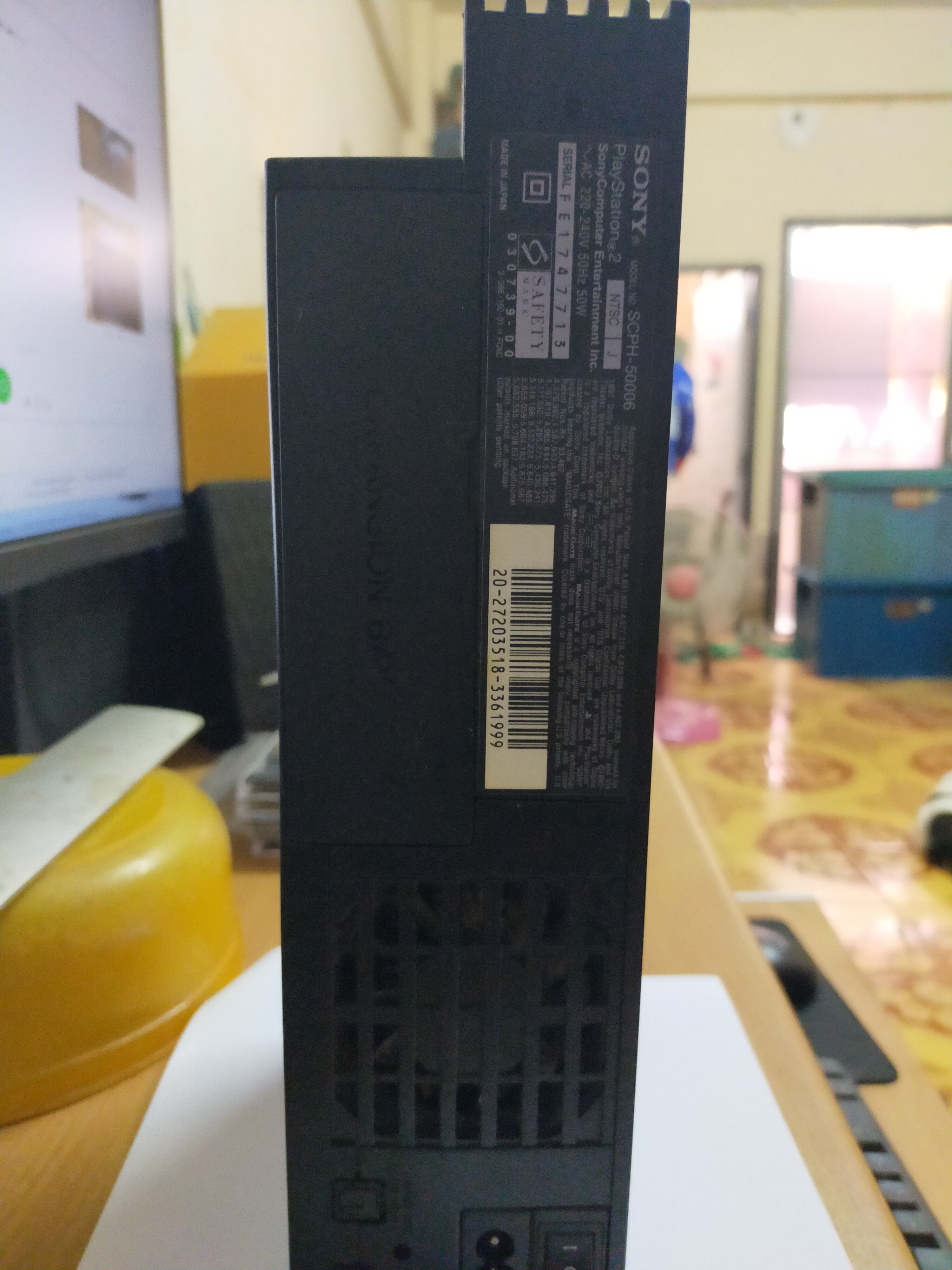 เครื่อง PS2 ตัวใหญ่ มือสอง สภาพสวย ใช้งานได้ปกติ อุปกรณ์ครบชุด