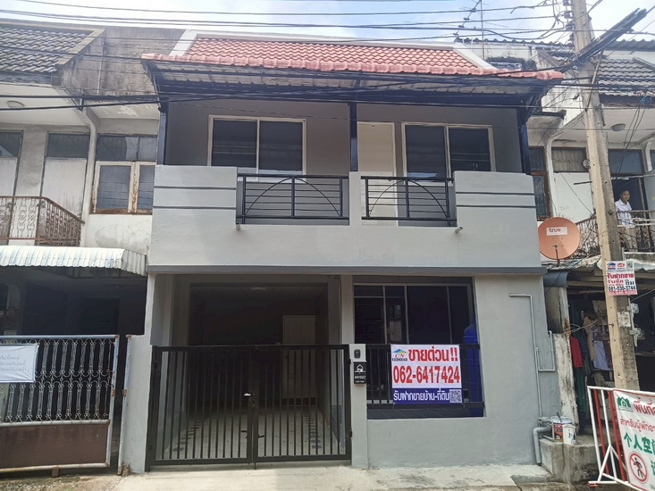 🚩H1257 vายทาวน์เฮ้าส์ 2ชั้น 20 ตร.วา อยู่หมู่บ้านอัมรินทร์นิเวศน์1 รีโนเวทใหม่ ห่างมหาวิทยาลัยเกริก 150 เมตร ใกล้เซ็นทรัล รามอินทรา 5นอน 2น้ำ เดินไปรถไฟฟ้าได้