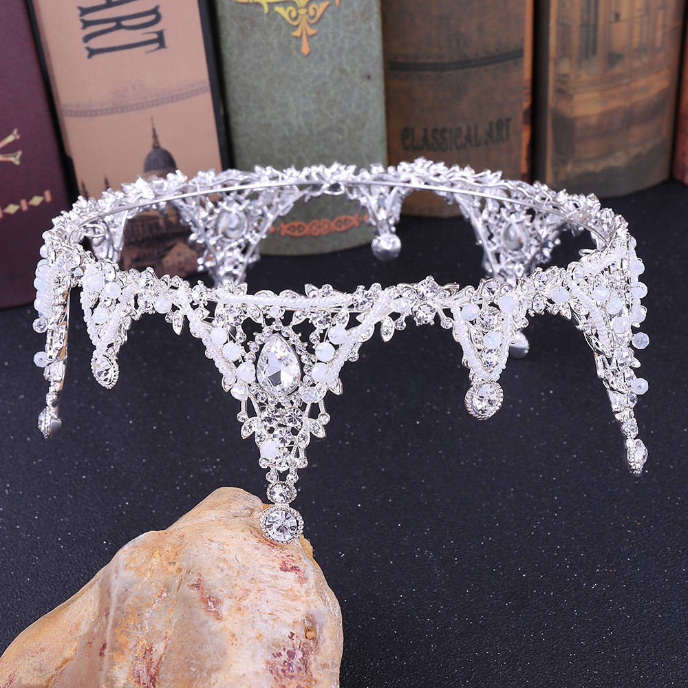 (พร้อมส่ง) มงกุฏ 055 สีเงิน