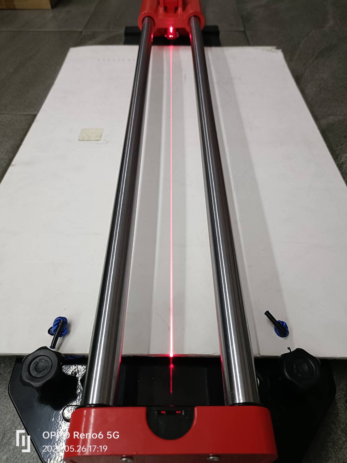 แท่นตัดกระเบื้อง24" D-OK-TC24P OKURA มีเลเซอร์