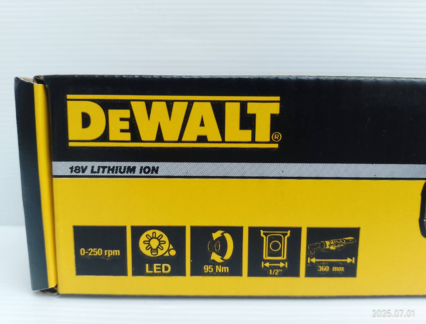 ประแจบล็อคไร้สาย 1/2 นิ้ว 18V DCF512N DEWALT