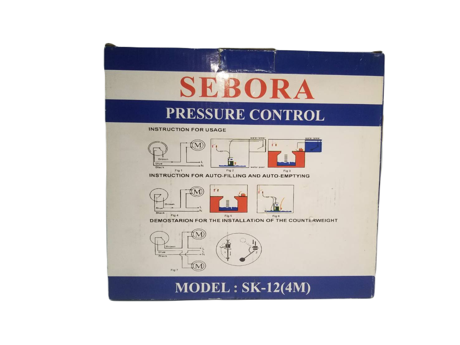 สวิทซ์ลูกลอยไฟฟ้า SK-12(4M) SEBORA