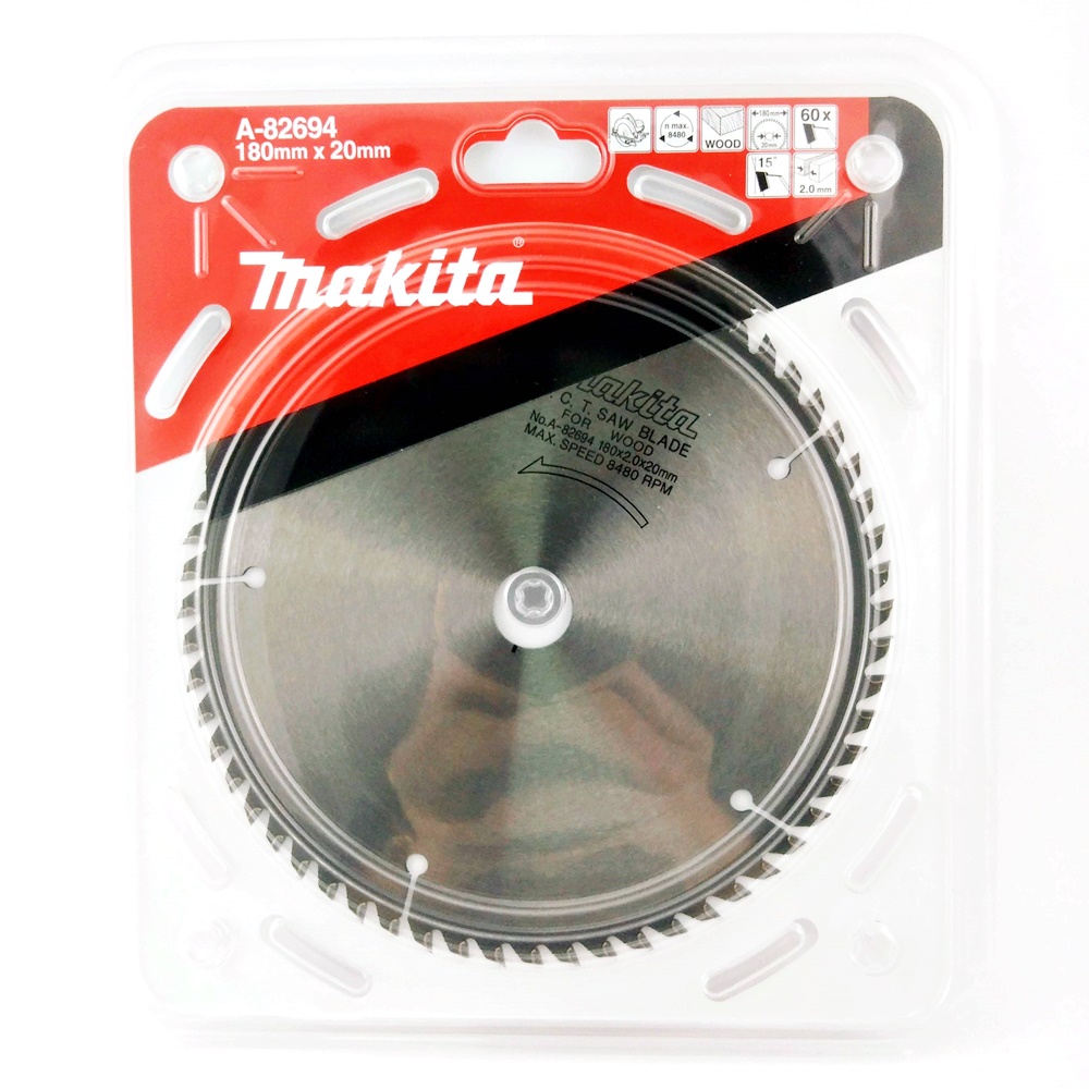 ใบเลื่อยวงเดือน 7"x60T MAKITA A-82694