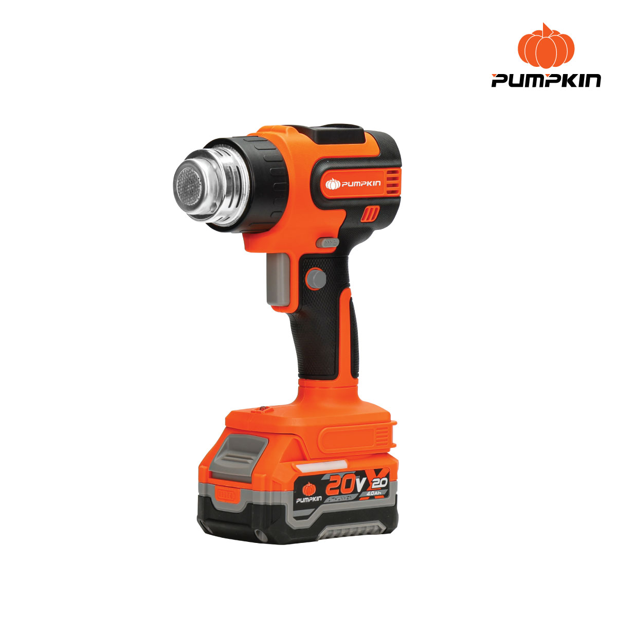 PUMPKIN เครื่องเป่าลมร้อนไร้สาย 20V ปรับได้ 2ระดับ รุ่น INF-255CHG-401K-X20 / 50455