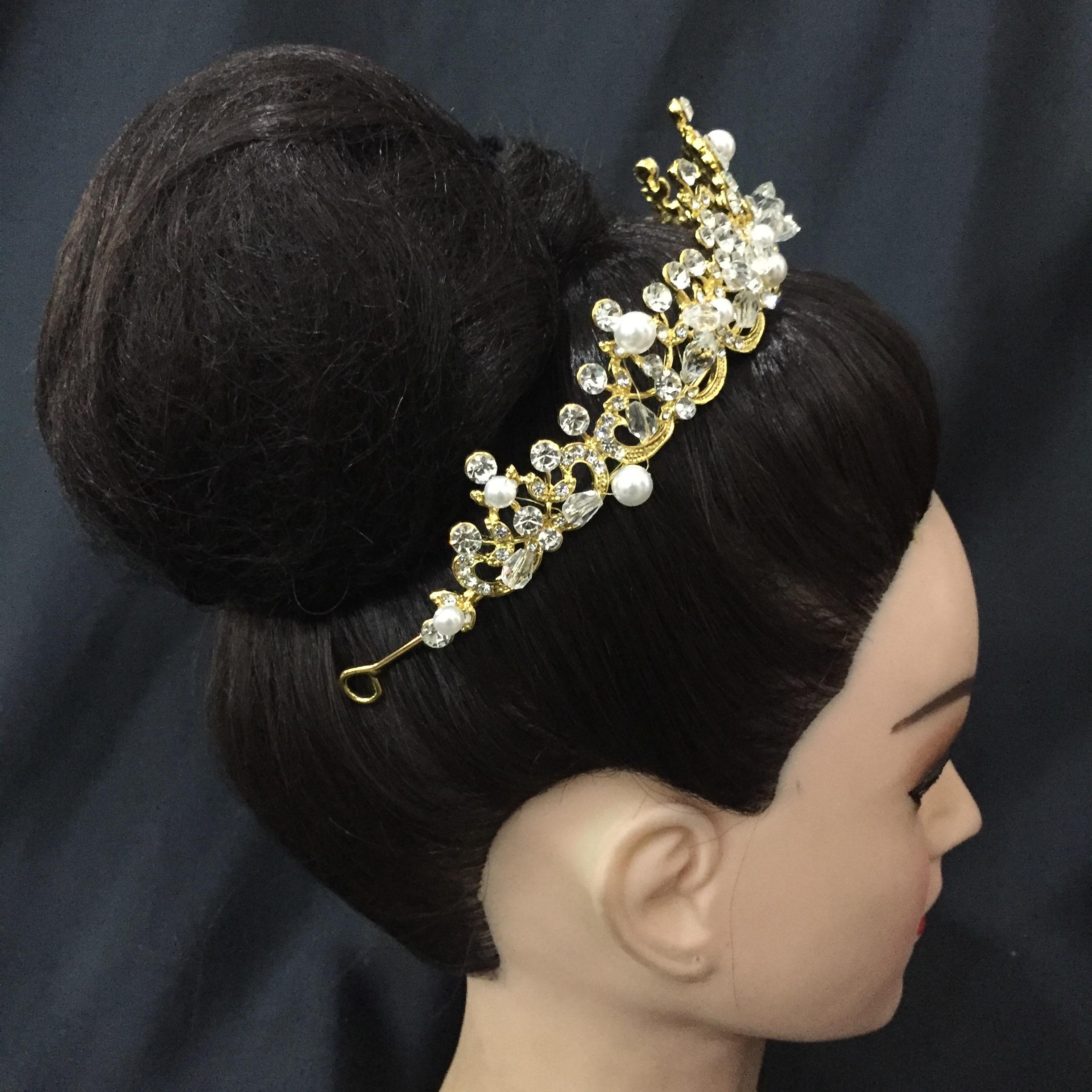 (พร้อมส่ง) เทียร่า 181 สีทอง