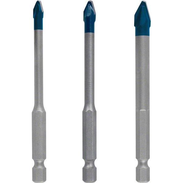 โฮลซอเจาะกระเบื้องแบบหัวธนู 3ชิ้น BOSCH 2608900595