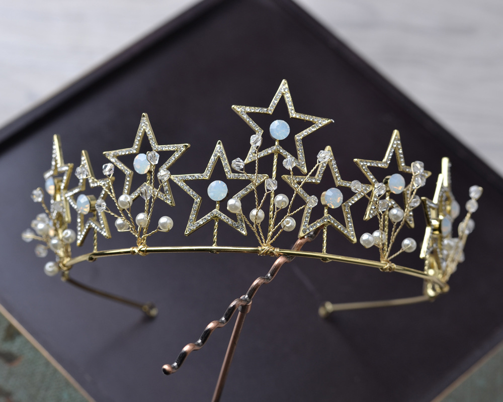 (พร้อมส่ง) เทียร่า 191 สีทอง