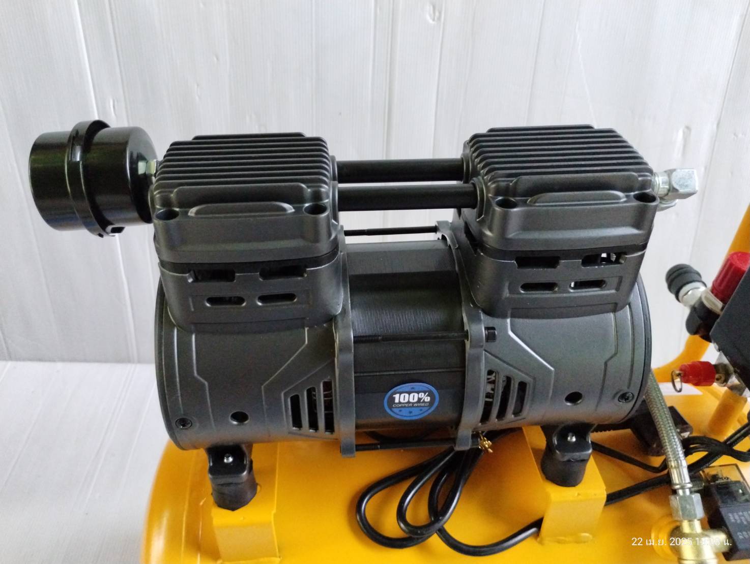 ปั้มลมไร้น้ำมัน25ลิตร HUSH25 PUMA