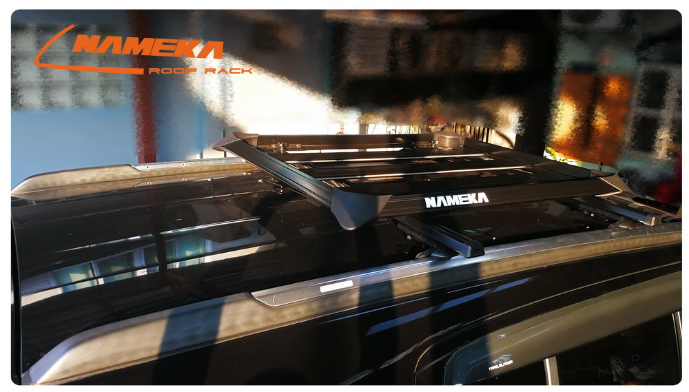 Chevrolet Trailblazer ตรงรุ่น Roof Rack NC-14 ชุดขาจับพร้อมควานขวาง แร็คหลังคา