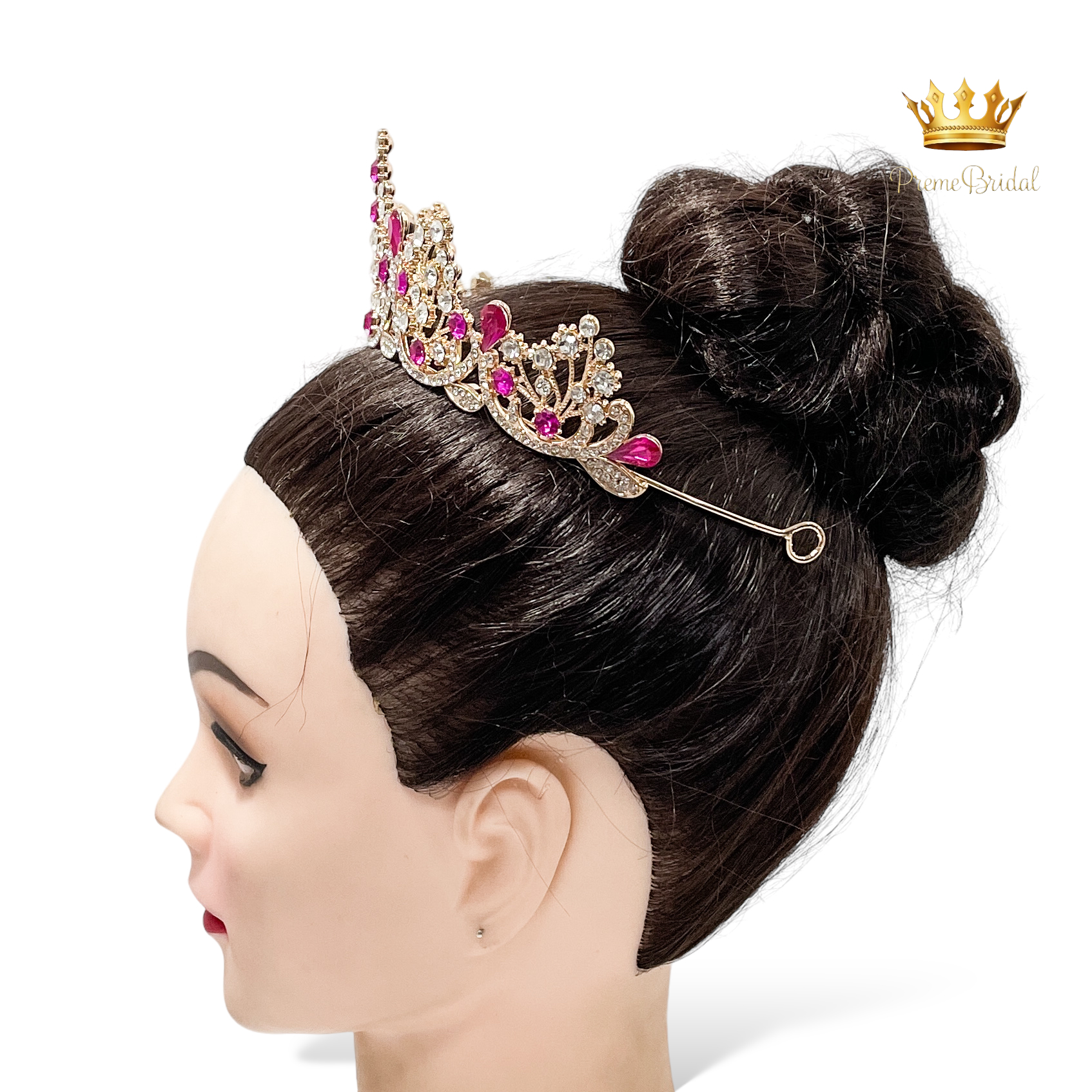 (พร้อมส่ง) เทียร่า 253 สีทอง-ชมพูบานเย็น มงกุฎนางงาม มงกุฎเจ้าหญิง งานสวย ปราณีต QCเพชรทุกเม็ด สินค้าพร้อมส่งจากไทย