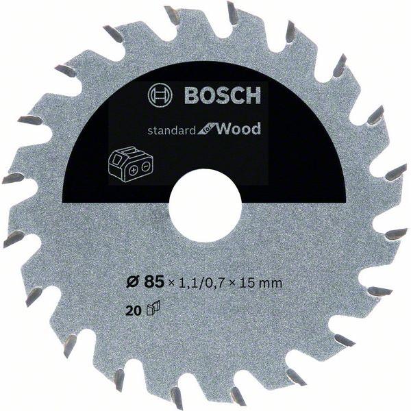 ใบเลื่อยวงเดือน 3 นิ้ว 85x15 T20 BOSCH 2608837666