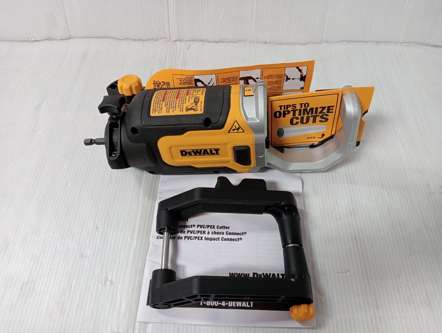 DEWALT อุปกรณ์เสริมสำหรับแปลงเป็นเครื่องตัดท่อ PVC/PEX DWAPVCIR