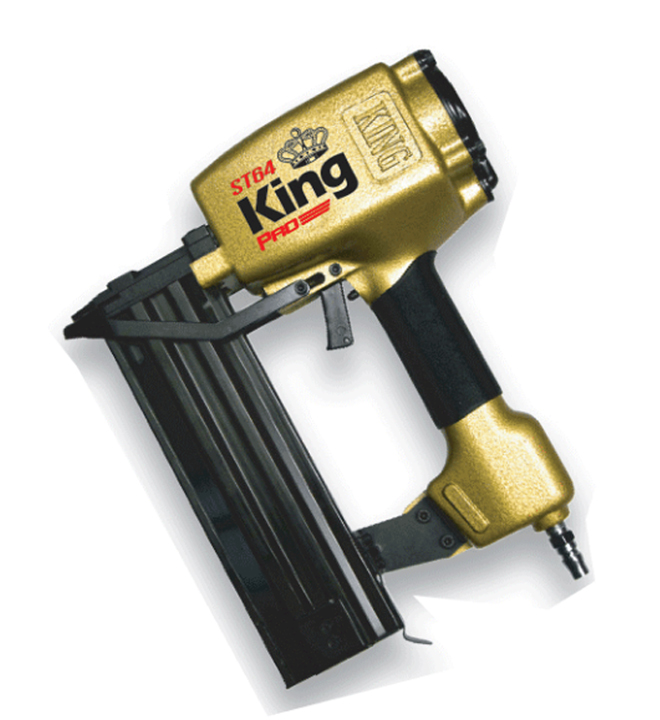 แม็กยิงตะปูลมคอนกรีต-ไม้ ขาเดี่ยว ST-64 KING (Taiwan)