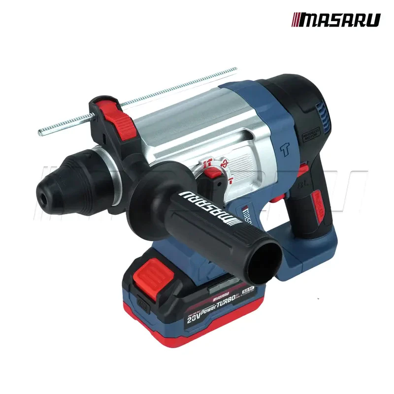 MASARU สว่านโรตารี่ไร้สาย รุ่น SCDR-205-B1 มอเตอร์ Brushless เจาะปูน สกัดคอนกรีต แถมดอกเจาะ ดอกสกัด