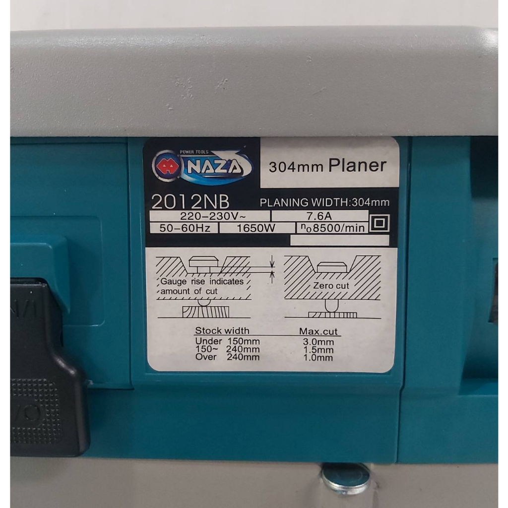 แท่นไสไม้12" 2012NB NAZA