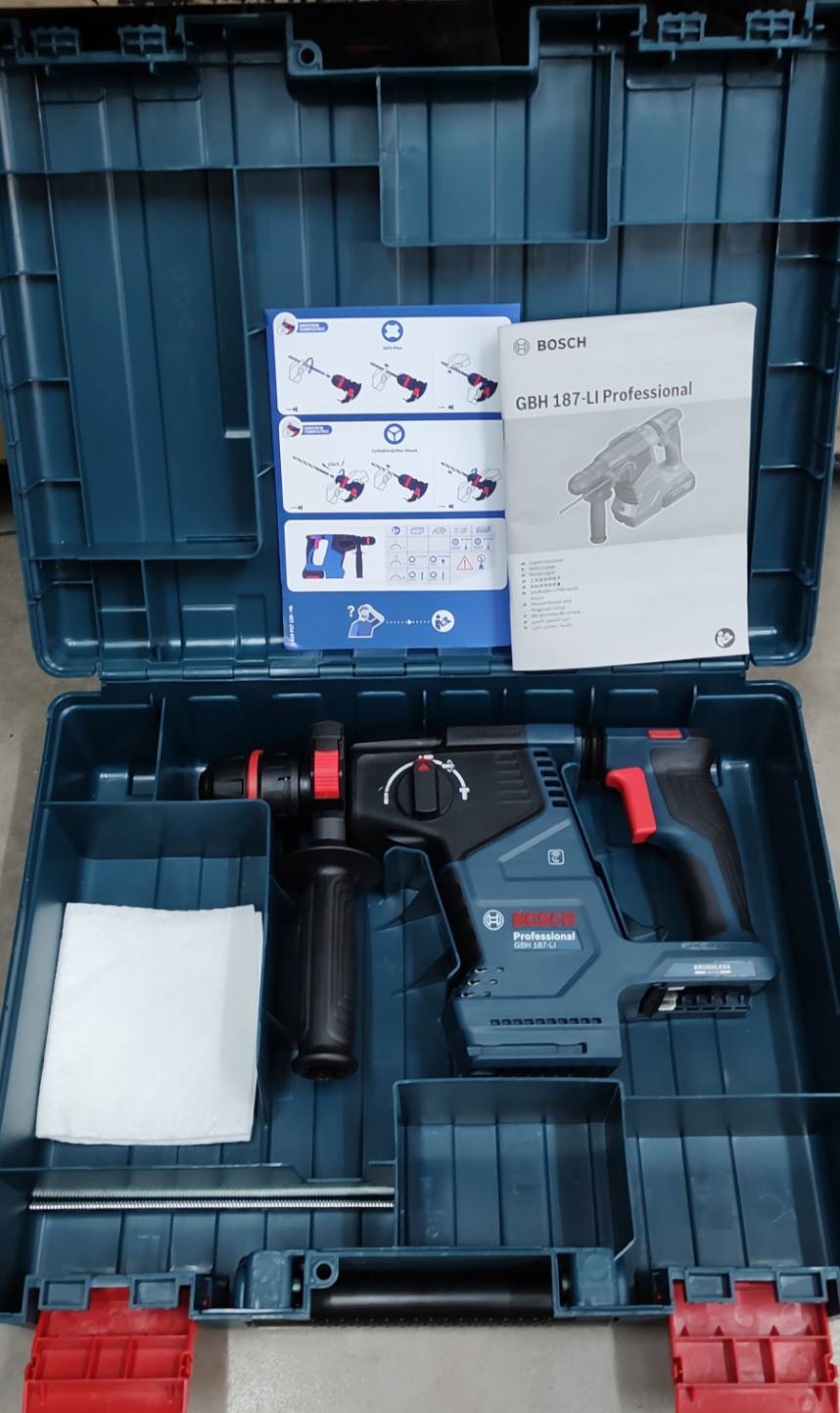 สว่านโรตารี่ไร้สาย GBH187-Li One Chuck BOSCH SOLO