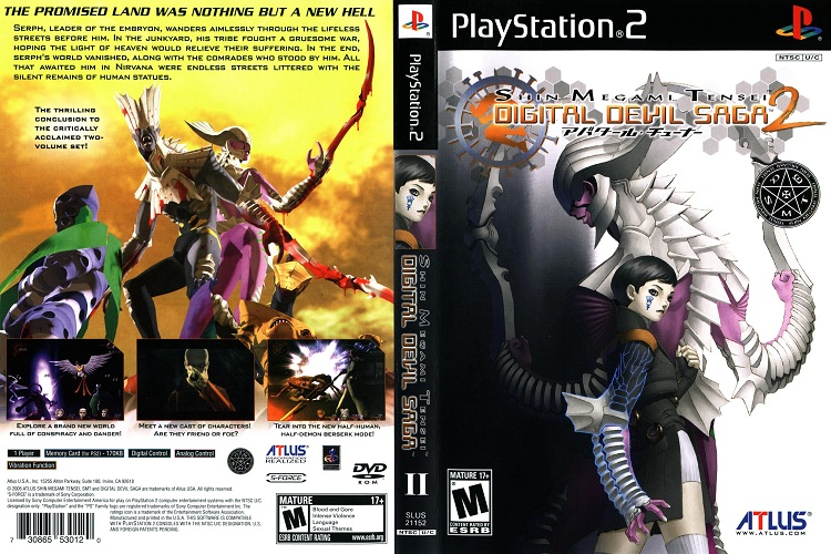 SHIN MEGAMI TENSEI DIGITAL DEVIL SAGA 2 [US : DVD5 1 Disc]