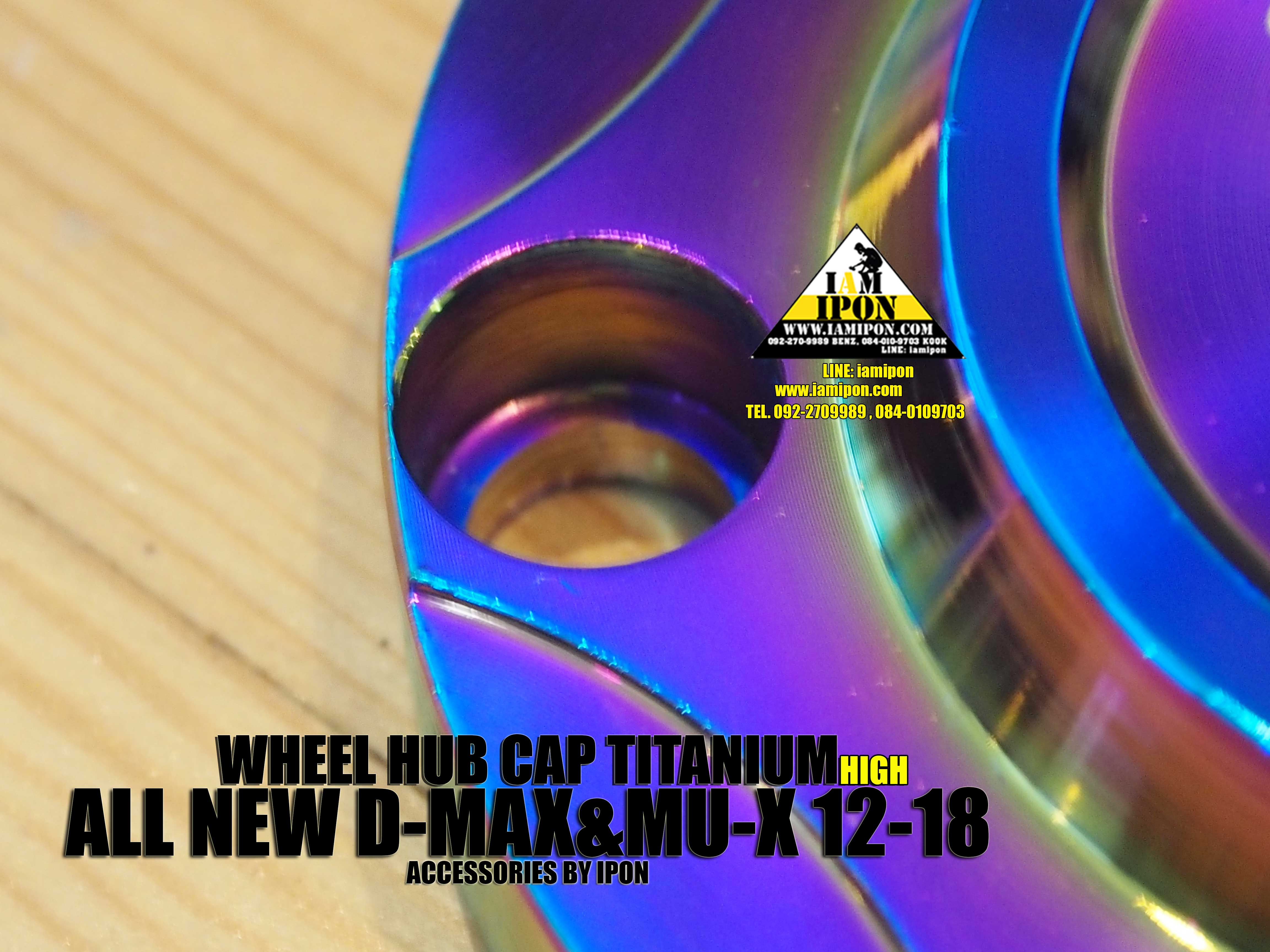 WHEEL HUB CAP D-MAX&MU-X 2012-2018 ฝาครอบดุมดีแม็กซ์และมิวเอ็กซ์ 2012-2018