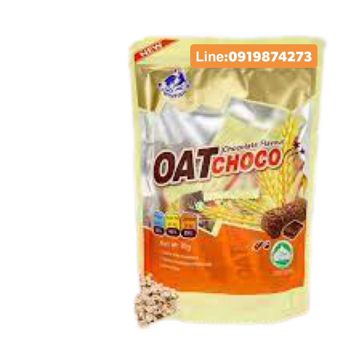 Oat Choco ขนมข้าวโอ๊ตอัดแท่ง ห่อเล็ก มี 4 รสชาติ ปริมาณ 80 กรัม เหมาะกับคนที่รักสุขภาพ อร่อย ครบรส รสชอคโกแลต Twinfish ข้าวโอ๊ตอัดแท่ง ธัญพืชจากธรรมชาติ พลังงานสูง ไขมันคอเลสเตอรอลต่ำ จุ่มนมหรือจิบชากาแฟมื้อเช้า บ่าย อร่อยทุกรส