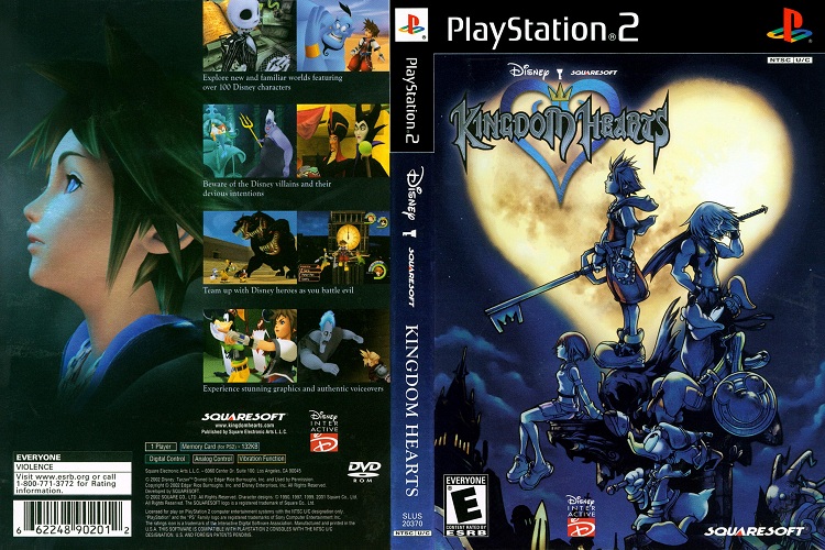 KINGDOM HEARTS 1 [US : DVD5 1 Disc]