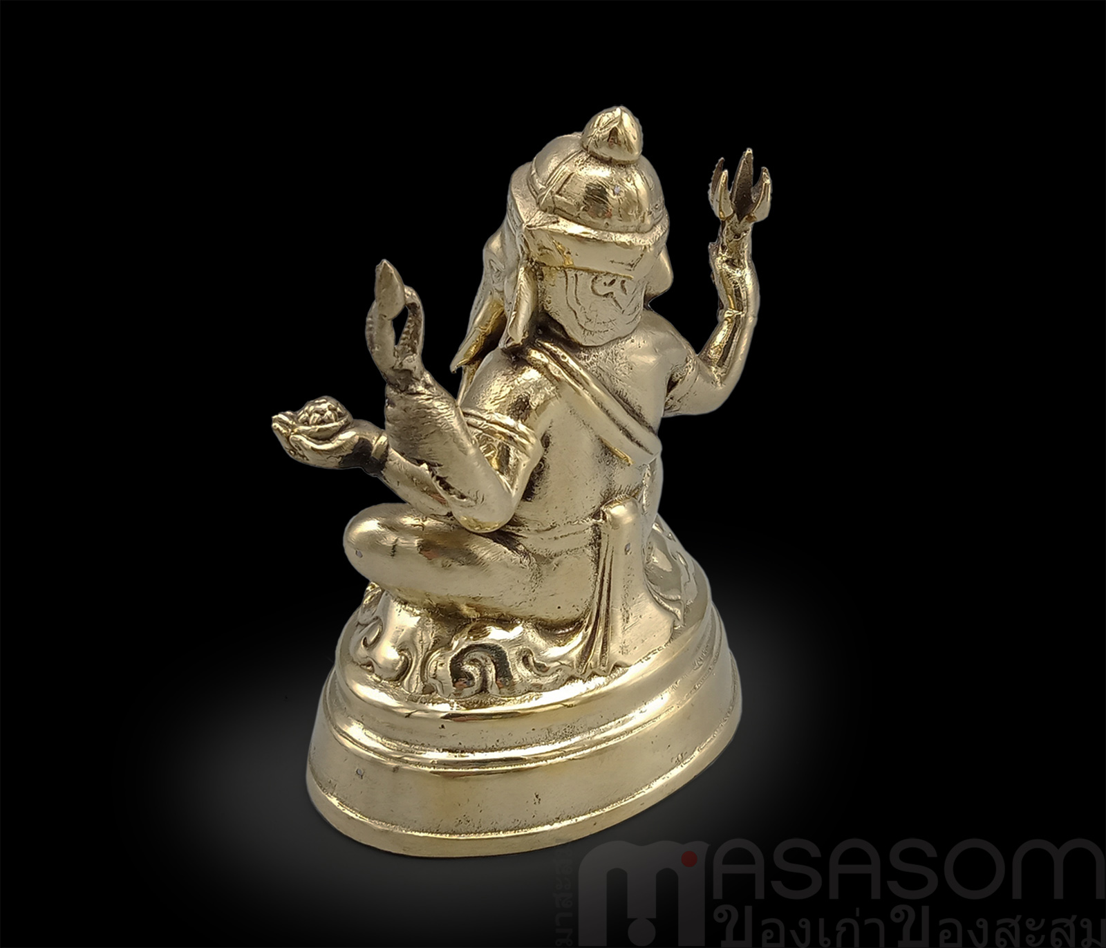 พิฆเนศทองเหลืองปางประทานพร