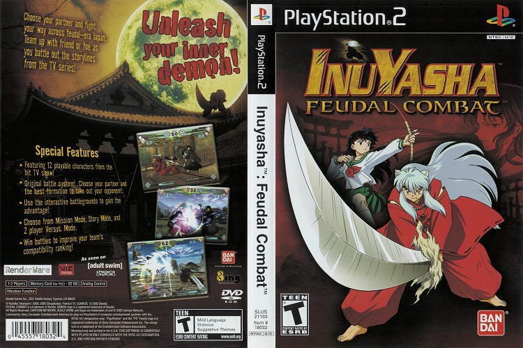 INUYASHA FEUDAL COMBAT [US : DVD5 1 Disc]