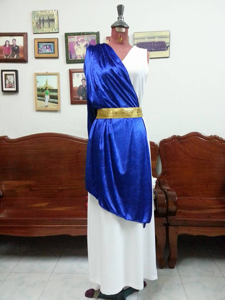 ชุดโรมันกรีกหญิง