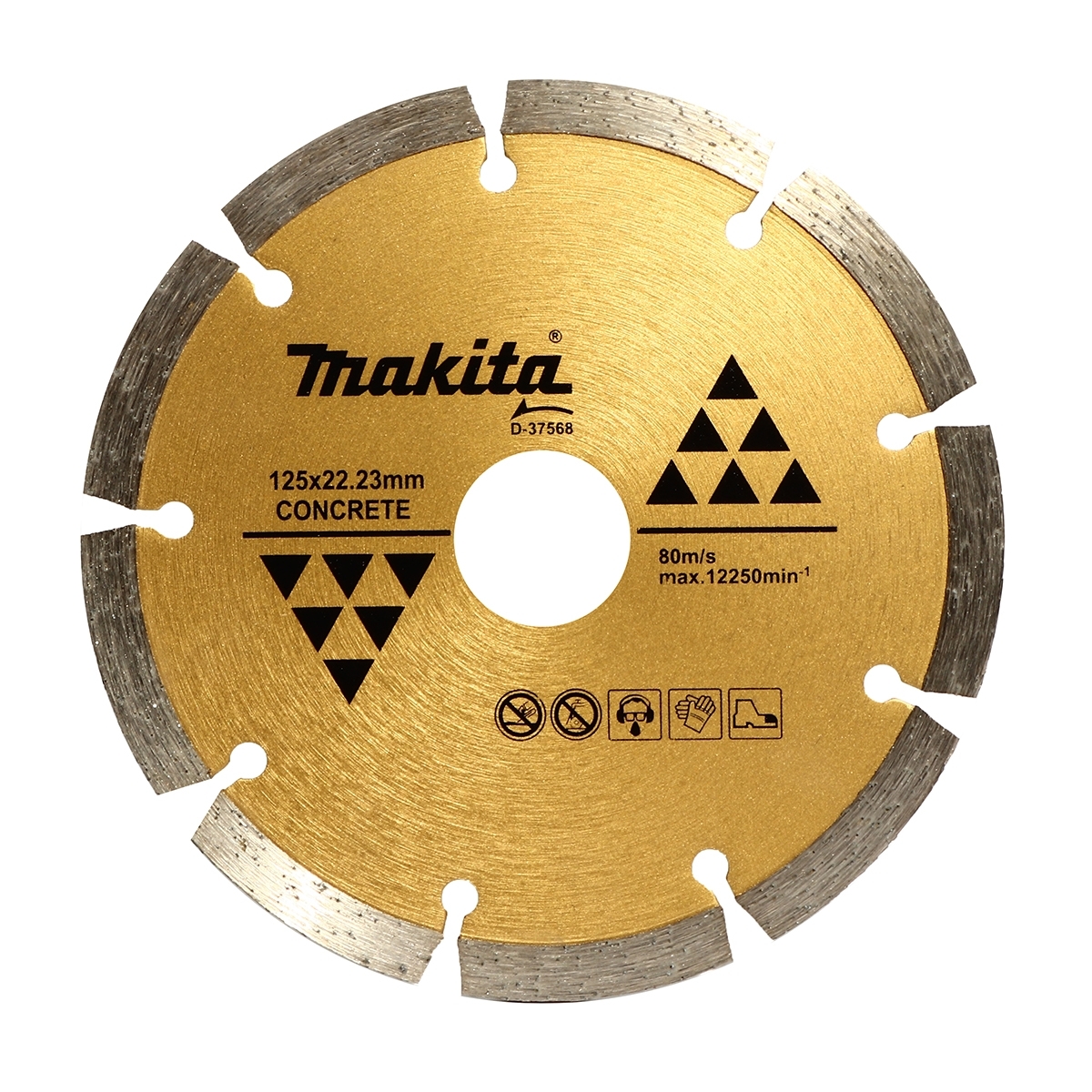 MAKITA ใบเพชร 5" ร่อง-แห้ง D-37568
