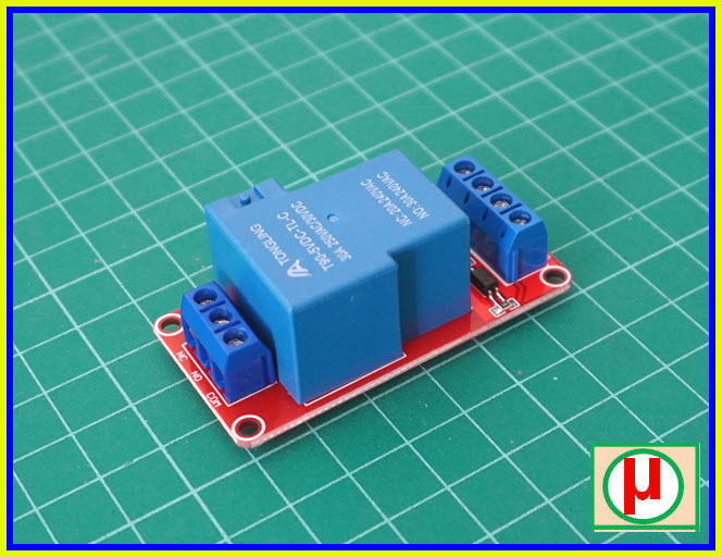 1x โมดูลรีเลย์ 5V /30A 250VAC 30VDC มีออปโต้คัปเปลอร์