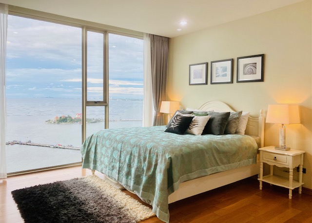🚩H1240 ขายคอนโด มารีน่า เบย์ฟร้อนท์ ศรีราชา ชลบุรี 64.18 ตร.เมตร ชั้น30 Sea view ห้องตกแต่งพร้อมเข้าอยู่ วิวสวยที่สุด